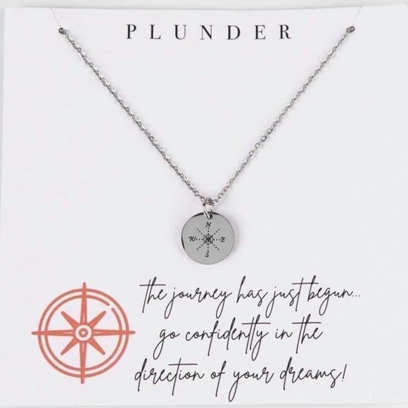 Plunder Jewelry - Plunder Compass necklace-NIB